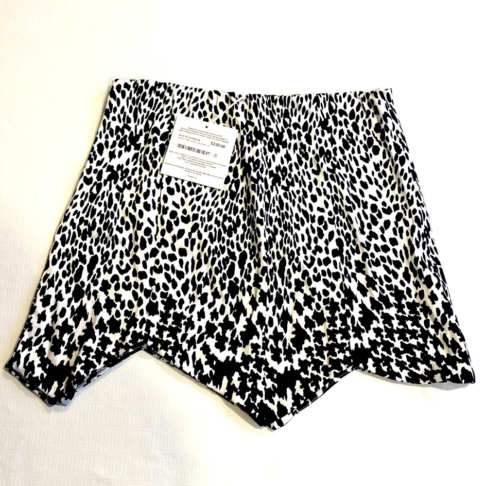 MLM Spike Point Skirt, Leopard Print, Medium